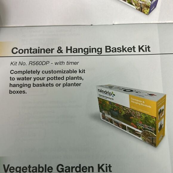 Raindrip Automatic Watering Kit for hanging baskets unused new in opened box - Picture 10 of 12